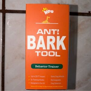 Dog bark and trainer device